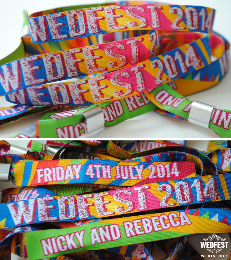 festival-themed-wedfest-wedding-wristbands